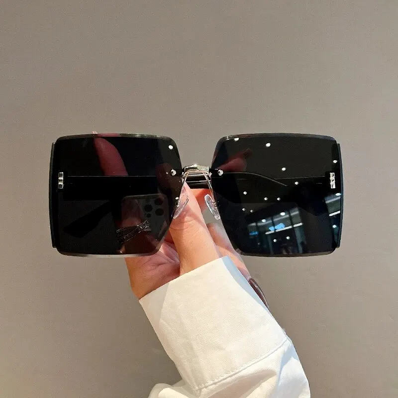 New Square Frameless Retro Sun - đánh giá và giá Vintage Fashion Enthusiasts