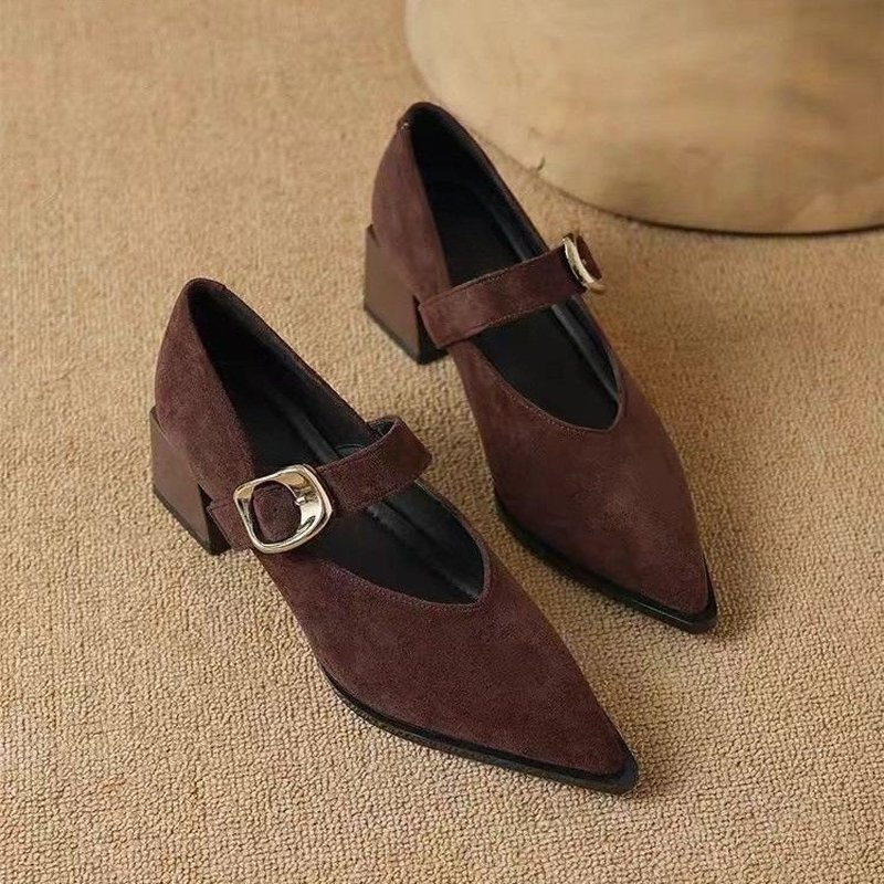 Women Vintage Mary Jane Block  - đánh giá và giá Vintage Fashion Online