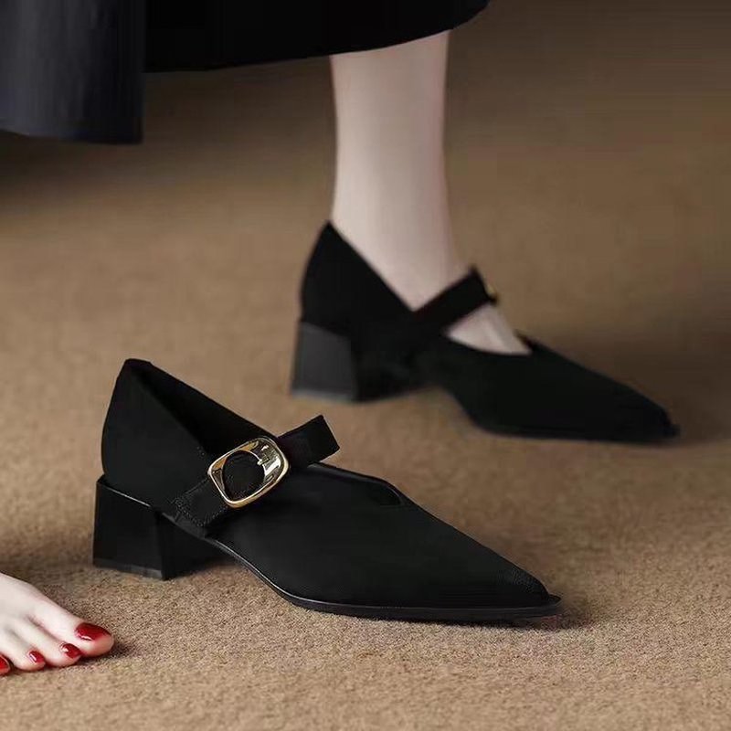 Women Vintage Mary Jane Block  - đánh giá và giá Vintage Fashion Online