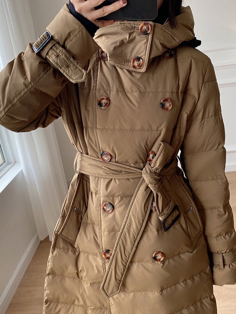 Women Winter Windbreaker Long  - đánh giá và giá Vintage Windbreaker Nylon