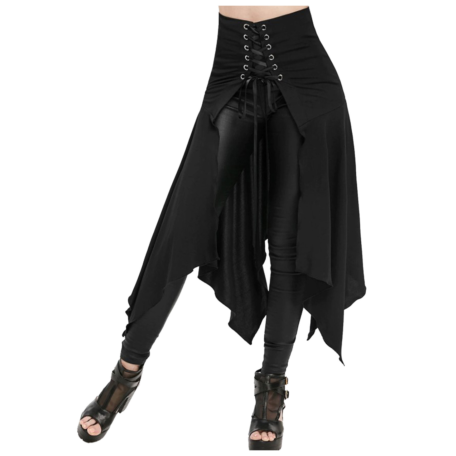 Gothic Skirt Black Medieval Vi - đánh giá và giá Vintage Fashion Dresses